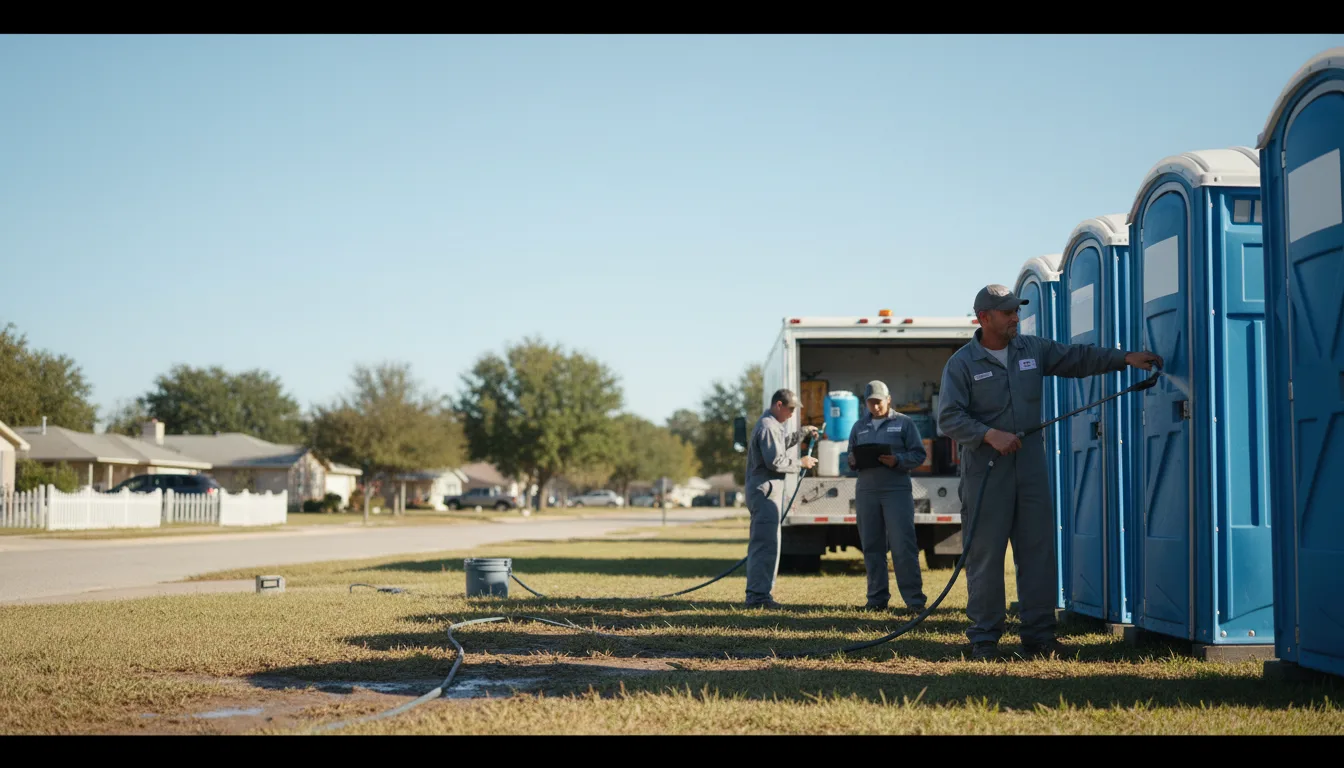 Long-Term Portable Toilet Rental in Arlington, GA near me